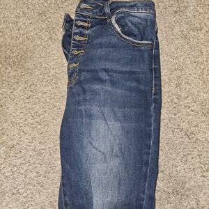 Stylish Dark Blue Skinny Jeans